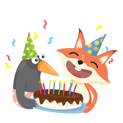 🥳 Стикер «RoobahZagh» для Telegram