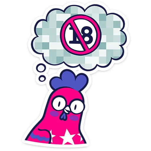 🐓 Стикер «Руст» для Telegram