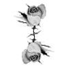 🌹 Эмодзи «rose garden #girl» для Telegram