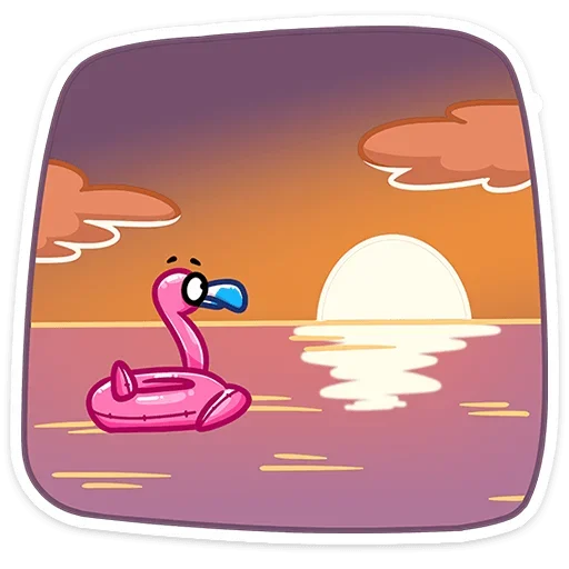 🌇 Стикер «Роузи» для Telegram
