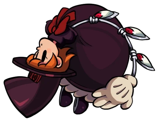 👹 Стикер «Peacock, Skullgirls» для Telegram