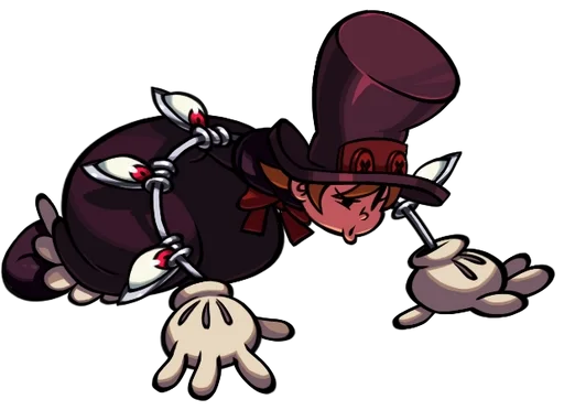 👹 Стикер «Peacock, Skullgirls» для Telegram