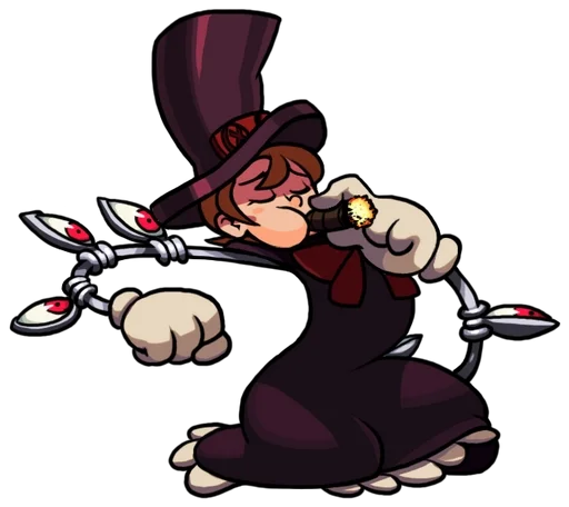 👹 Стикер «Peacock, Skullgirls» для Telegram