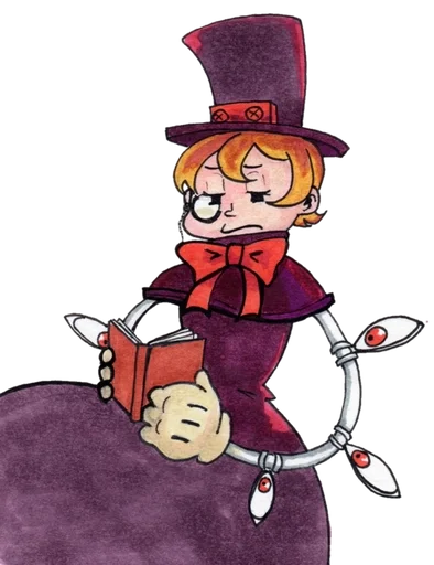 👹 Стикер «Peacock, Skullgirls» для Telegram