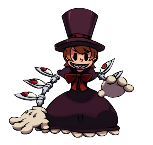 👹 Стикер «Peacock, Skullgirls» для Telegram