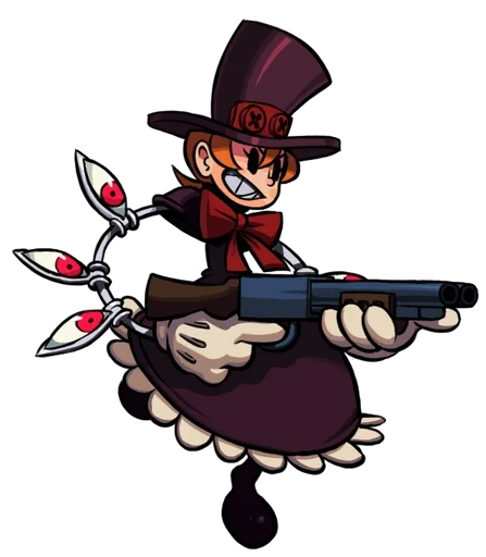 👹 Стикер «Peacock, Skullgirls» для Telegram