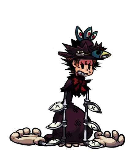 👹 Стикер «Peacock, Skullgirls» для Telegram