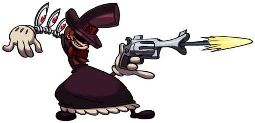👹 Стикер «Peacock, Skullgirls» для Telegram