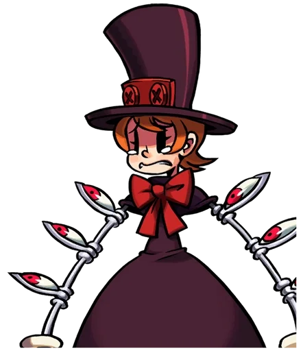 🥺 Стикер «Peacock, Skullgirls» для Telegram
