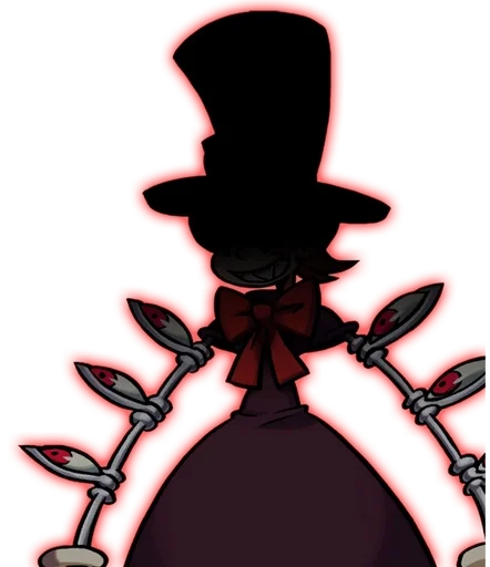 😈 Стикер «Peacock, Skullgirls» для Telegram