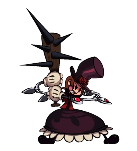 👹 Стикер «Peacock, Skullgirls» для Telegram