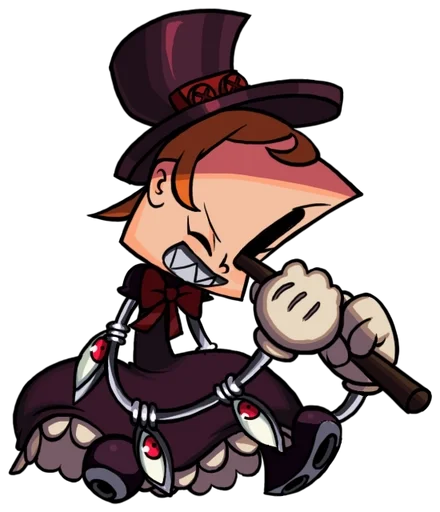 👹 Стикер «Peacock, Skullgirls» для Telegram