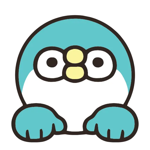 😌 Эмодзи «Round Pengu» для Telegram