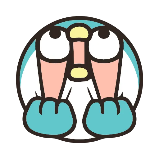 🙄 Эмодзи «Round Pengu» для Telegram