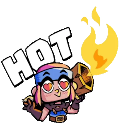😍 Стикер «Clash Royale» для Telegram