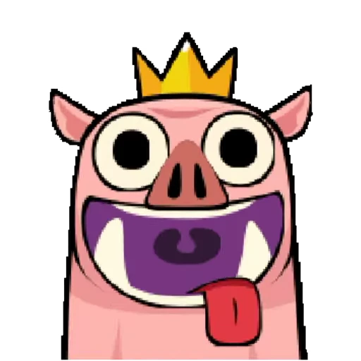 🤪 Стикер «Clash Royale» для Telegram