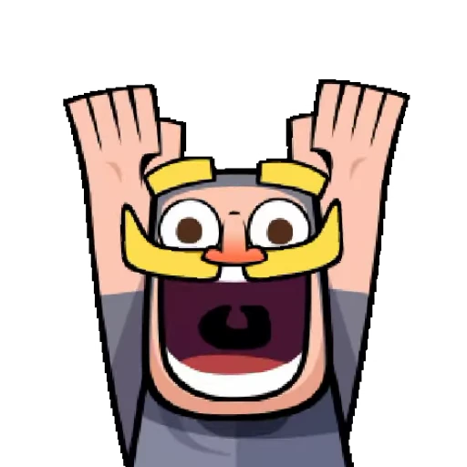 🥳 Стикер «Clash Royale» для Telegram