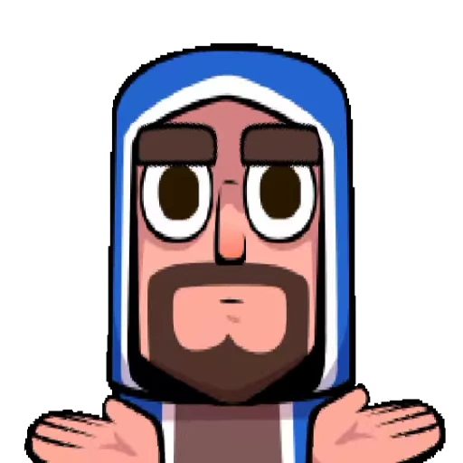 🤷‍♂️ Стикер «Clash Royale» для Telegram