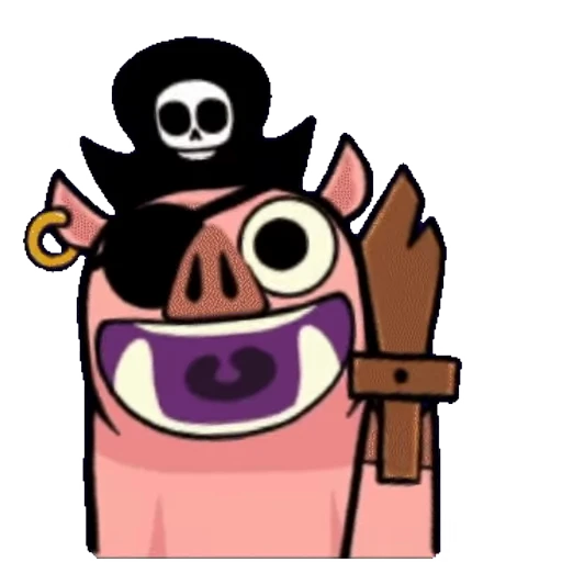 🏴‍☠️ Стикер «Clash Royale» для Telegram