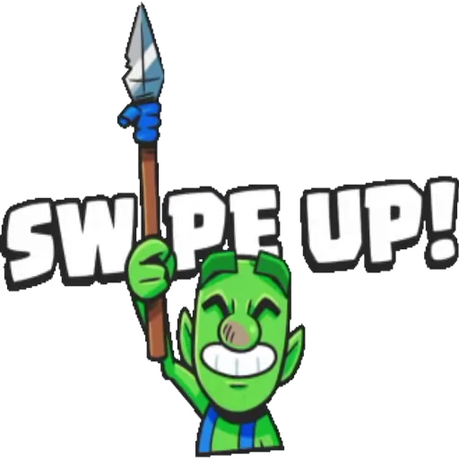 ☝️ Стикер «Clash Royale» для Telegram