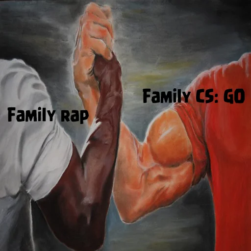 👀 Стикер «Royal Family» для Telegram