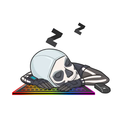 😴 Стикер «Fortnite» для Telegram