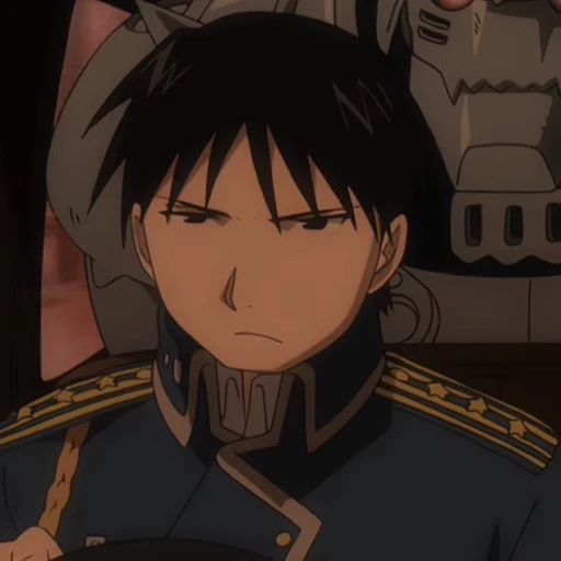 💙 Стикер «Roy Mustang» для Telegram