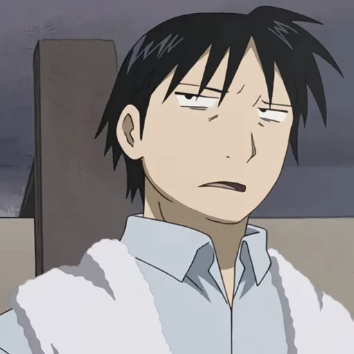 💙 Стикер «Roy Mustang» для Telegram