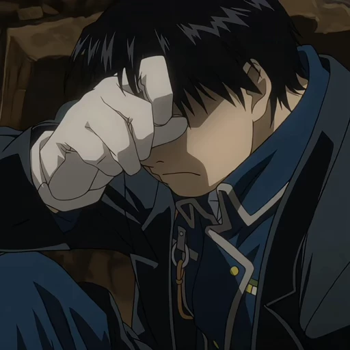 💙 Стикер «Roy Mustang» для Telegram