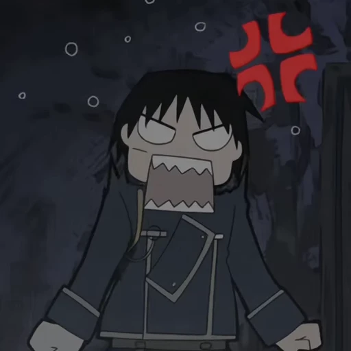 💙 Стикер «Roy Mustang» для Telegram