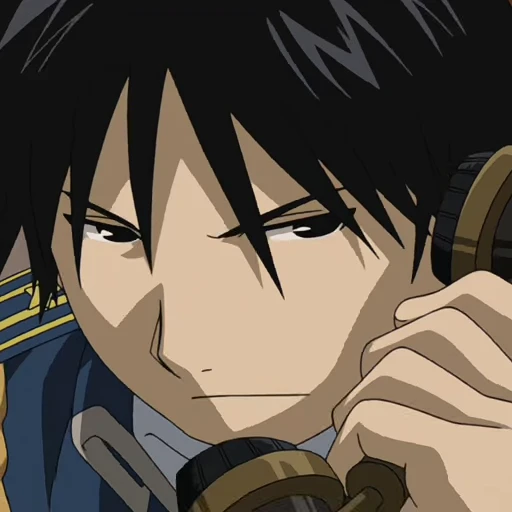 💙 Стикер «Roy Mustang» для Telegram