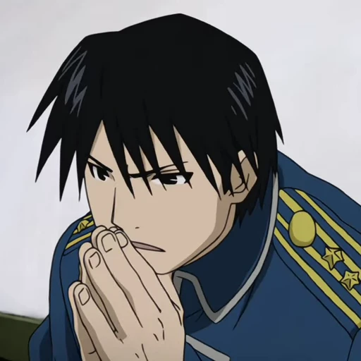 💙 Стикер «Roy Mustang» для Telegram