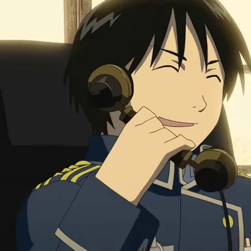 💙 Стикер «Roy Mustang» для Telegram