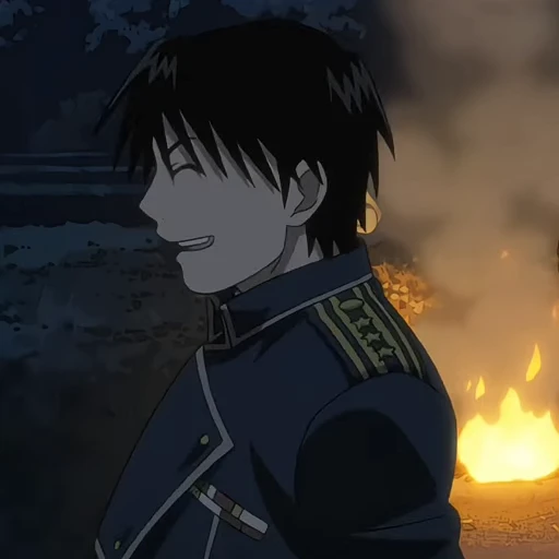 💙 Стикер «Roy Mustang» для Telegram
