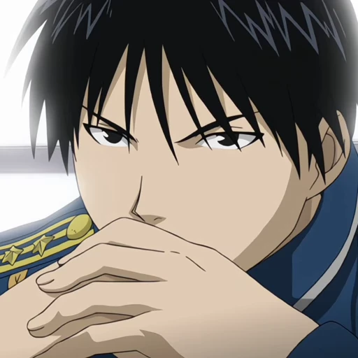 💙 Стикер «Roy Mustang» для Telegram