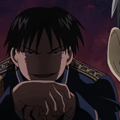 💙 Стикер «Roy Mustang» для Telegram
