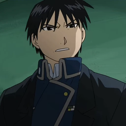 💙 Стикер «Roy Mustang» для Telegram