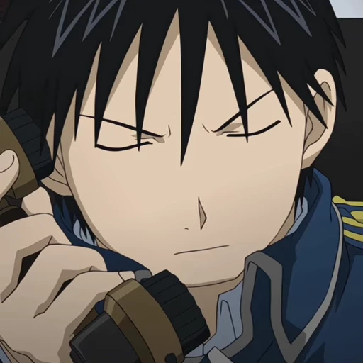 💙 Стикер «Roy Mustang» для Telegram