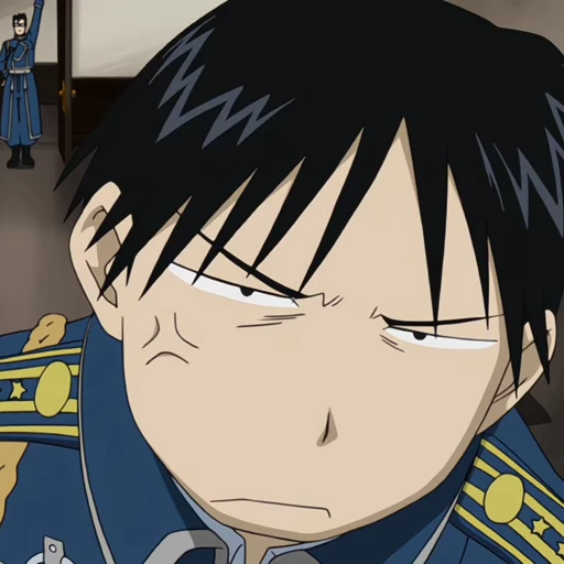 💙 Стикер «Roy Mustang» для Telegram