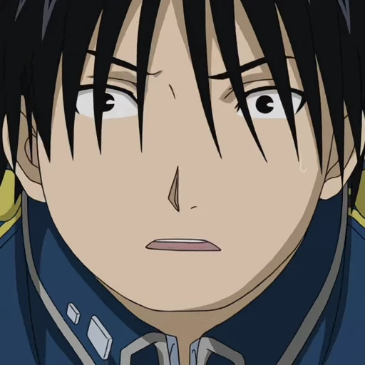 💙 Стикер «Roy Mustang» для Telegram