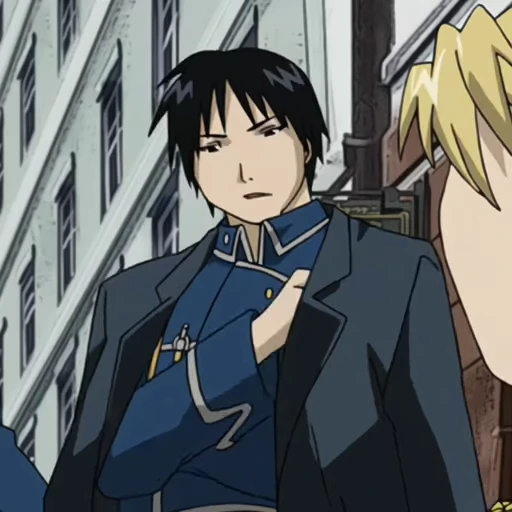 💙 Стикер «Roy Mustang» для Telegram