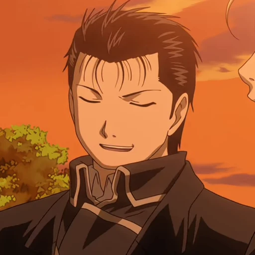 💙 Стикер «Roy Mustang» для Telegram