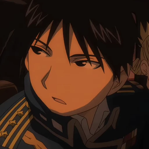 💙 Стикер «Roy Mustang» для Telegram