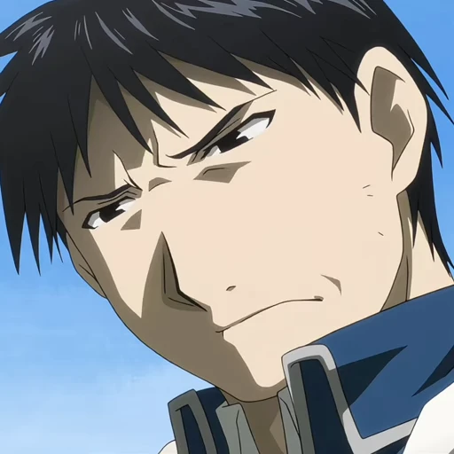💙 Стикер «Roy Mustang» для Telegram