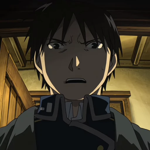 💙 Стикер «Roy Mustang» для Telegram