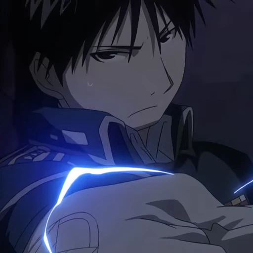 💙 Стикер «Roy Mustang» для Telegram