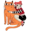 🐱 Эмодзи «Random ₄» для Telegram