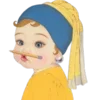 👧 Эмодзи «Random ₅» для Telegram