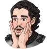 😳 Эмодзи «🐱🐱 random emoji» для Telegram