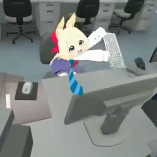 😄 Стикер «Ryukko Vrchat» для Telegram
